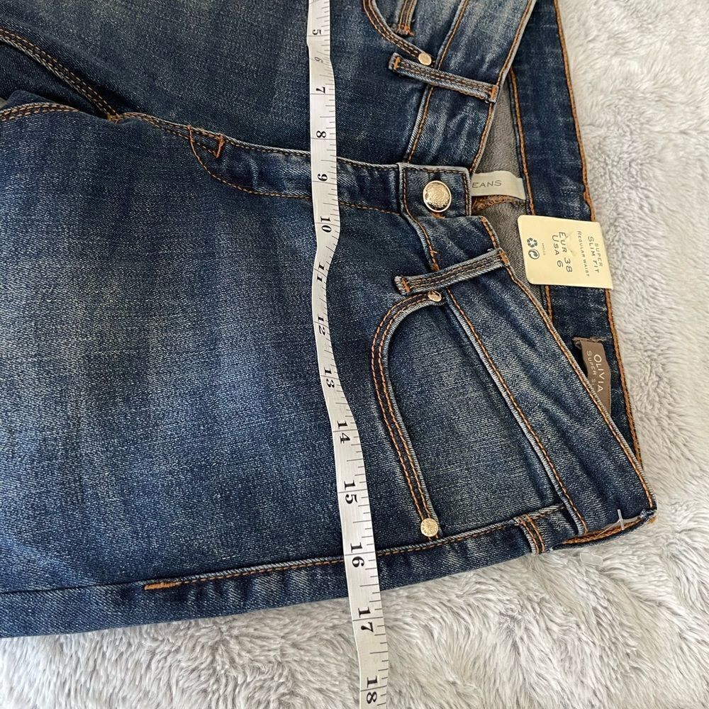 New MANGO jeans super slim size 6 - Picture 9 of 12
